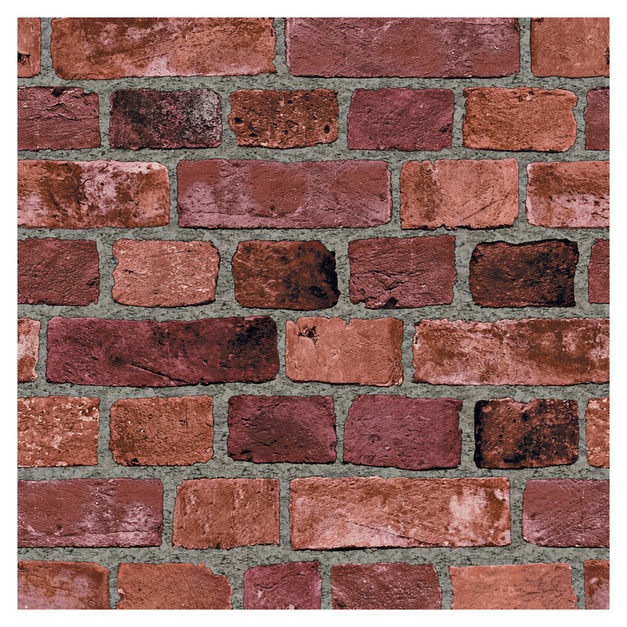 Allen Roth Red Brick Wallpaper Lw1340557 Coupons
