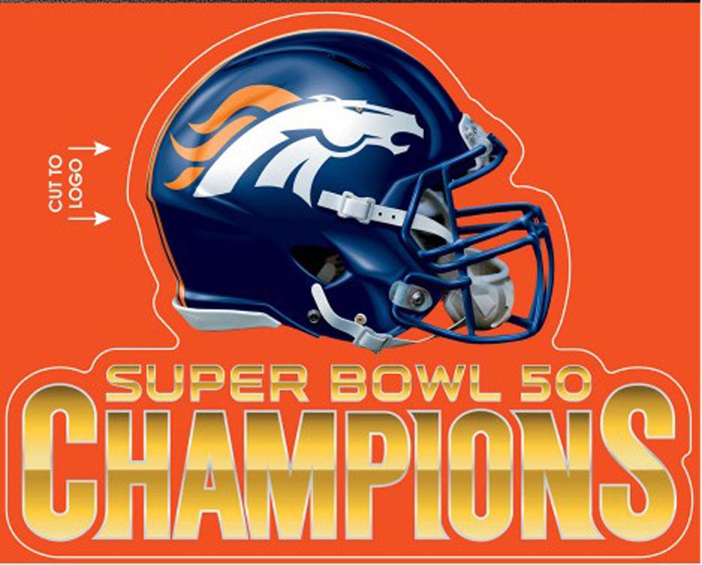 thumbnail image 2 of Denver Broncos 11x17 Multi-Use Decal Sheet (4 Decals) – Officially Licensed NFL 2 of 2