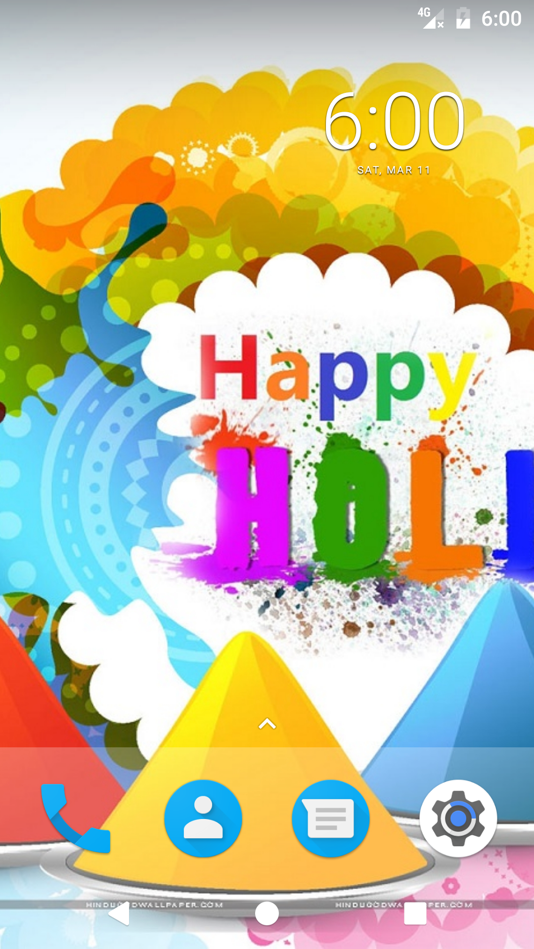 Happy Holi HD Wallpaper