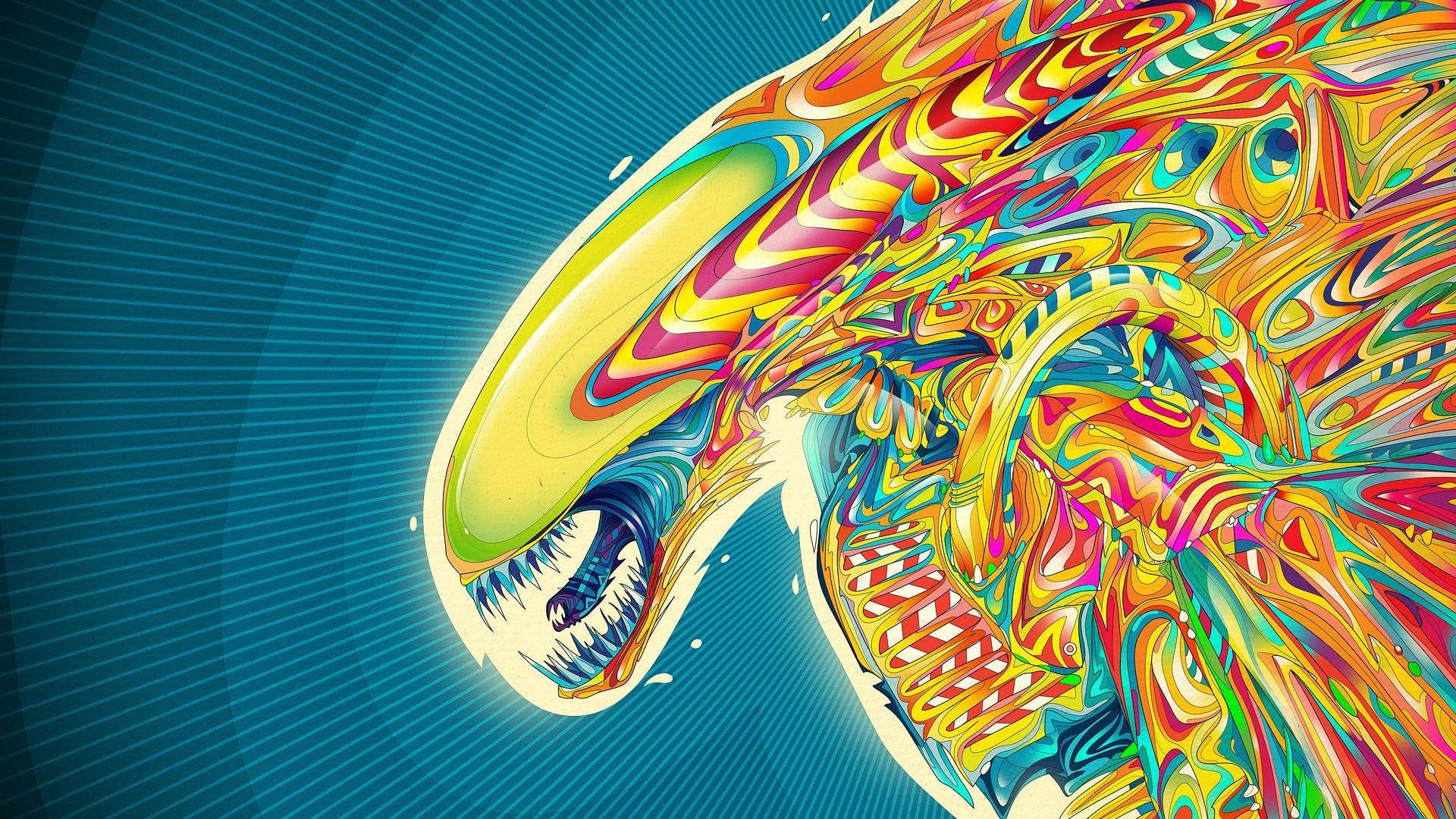 4k Psychedelic Wallpaper