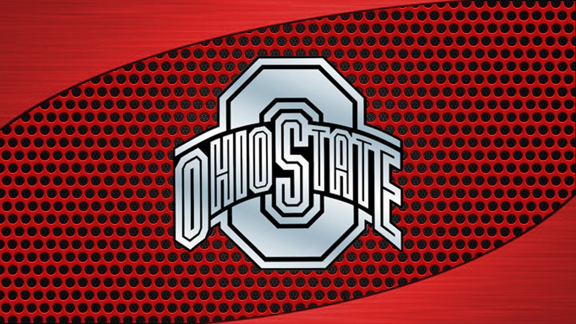 Ohio State Helmet Stripe Wallpaper Border