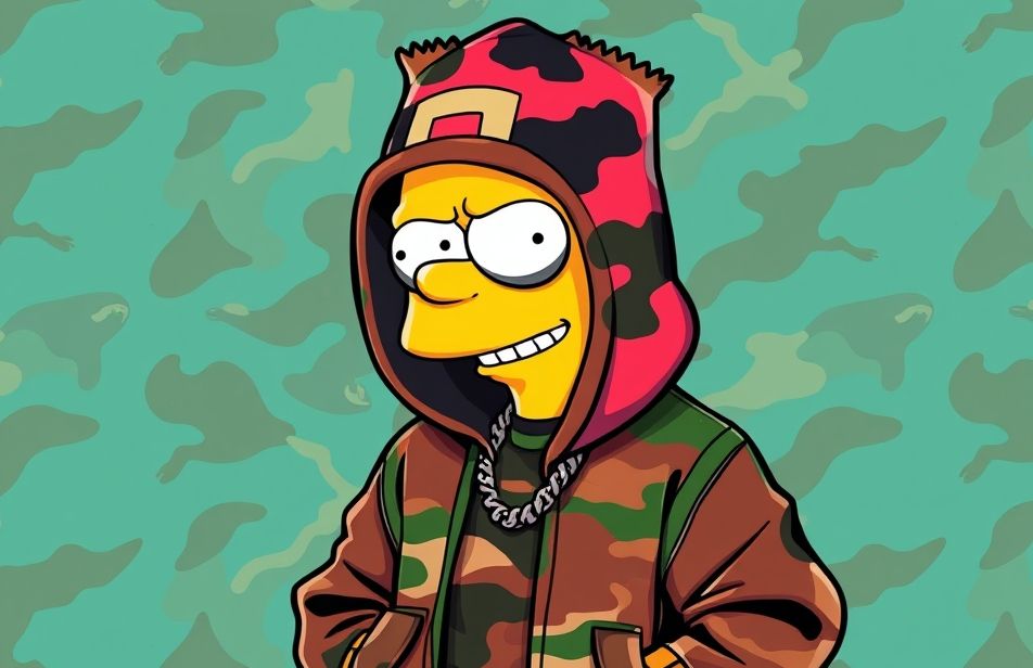 Bape Bart Wallpaper