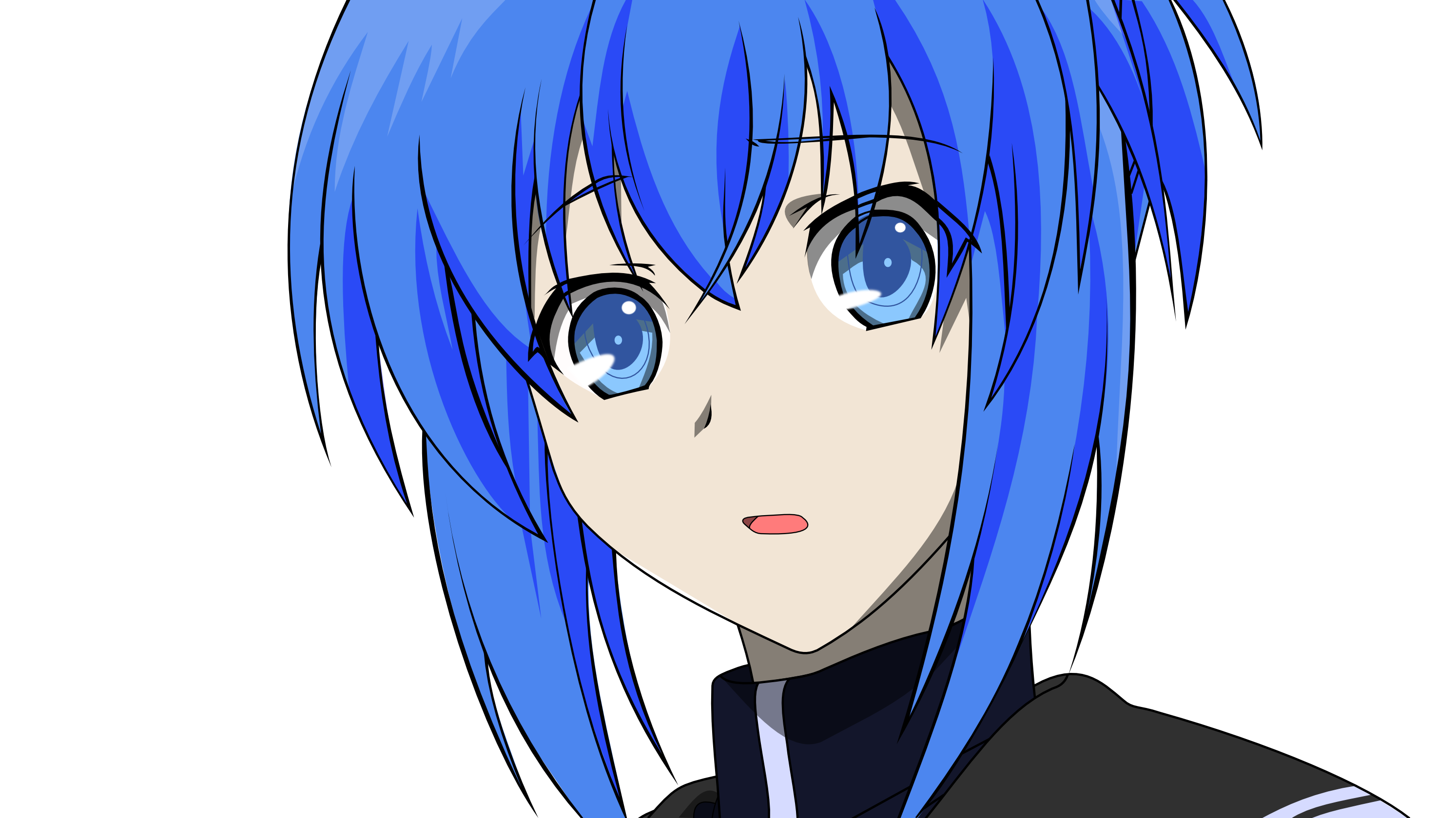 Blue Hair Kampfer Anime HD Wallpaper Manga