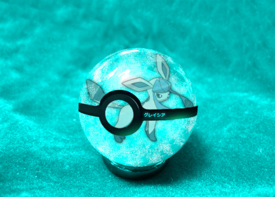 Eevee Pokeball Wallpaper Glaceon By