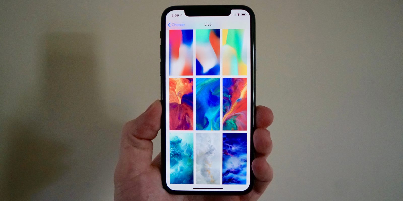 iPhone X features 7 new Dynamic and 6 new Live wallpapers [Gallery