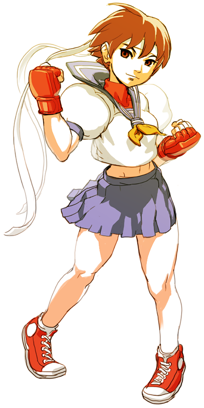 Street Fighter Sakura By Oetaro
