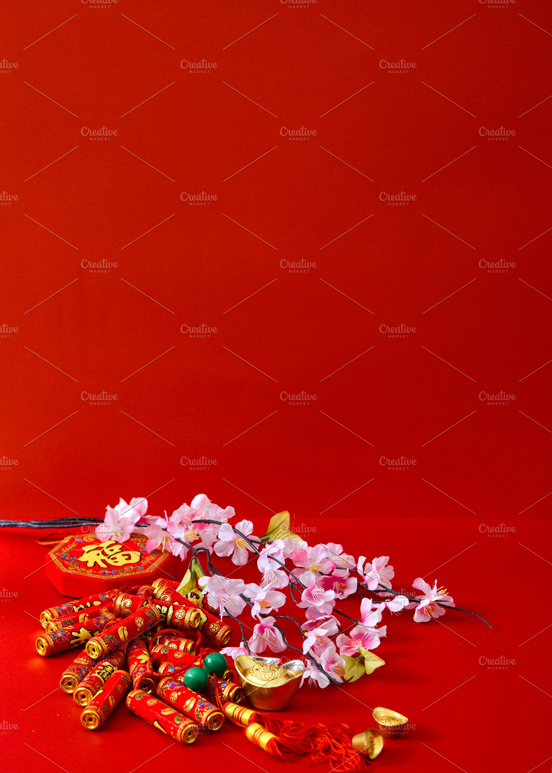 Chinese New Year Background High Quality Holiday Stock