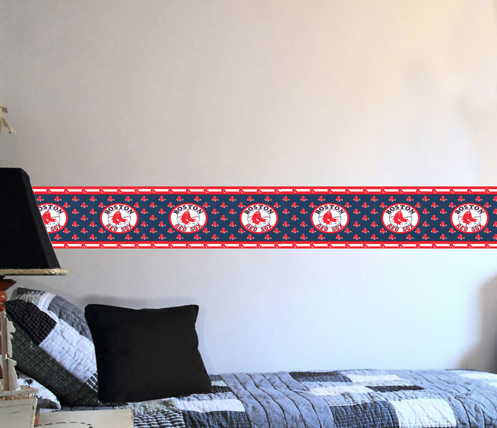 Free download MLB Baseball Boston Red Sox Wallpaper Wall Border