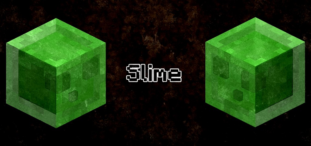 Minecraft Slime Background