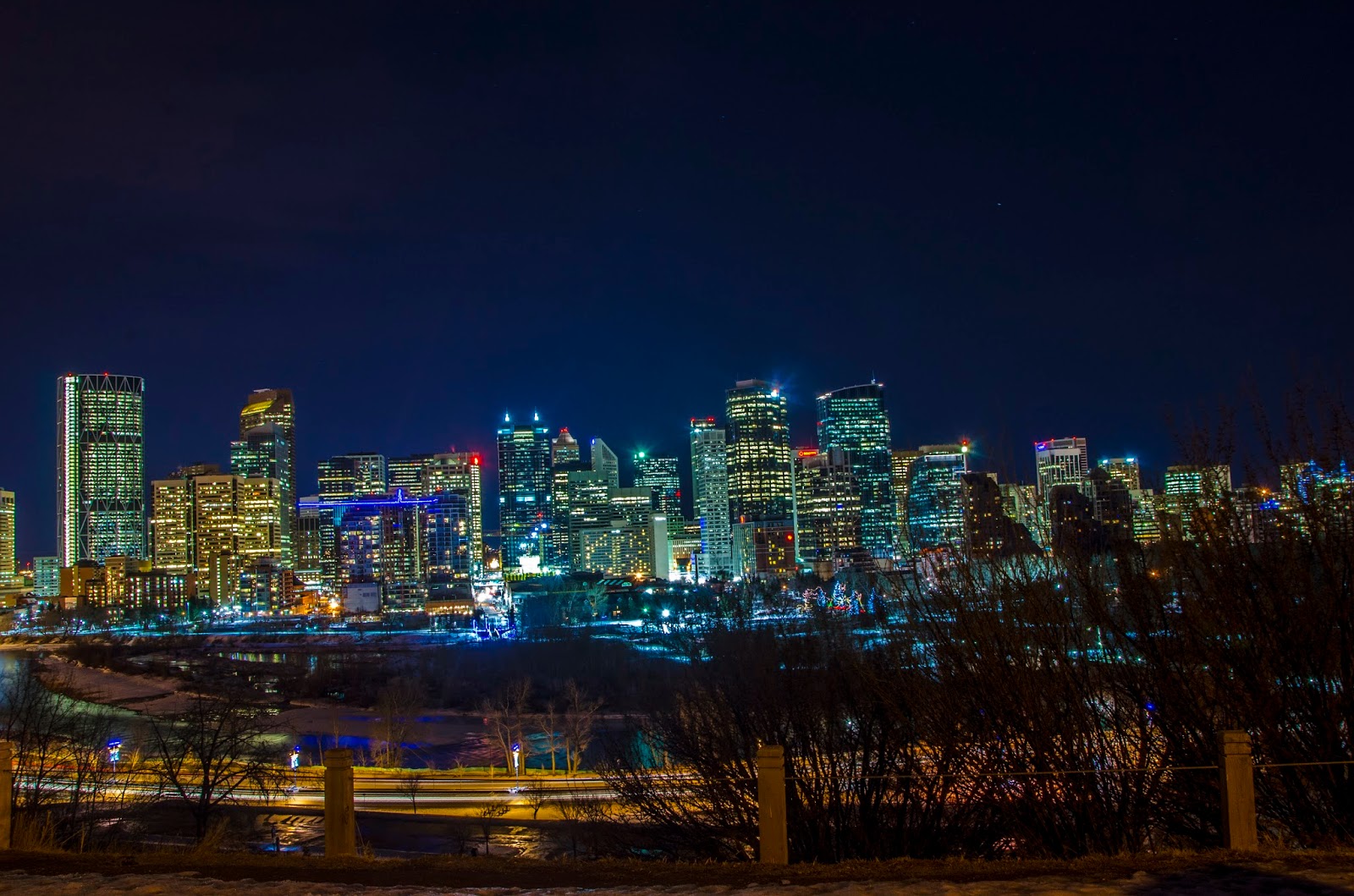 Of Calgary Skyline From Crescent Heights