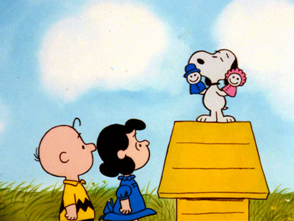 Charlie Brown And Snoopy Wallpaper 1024x768