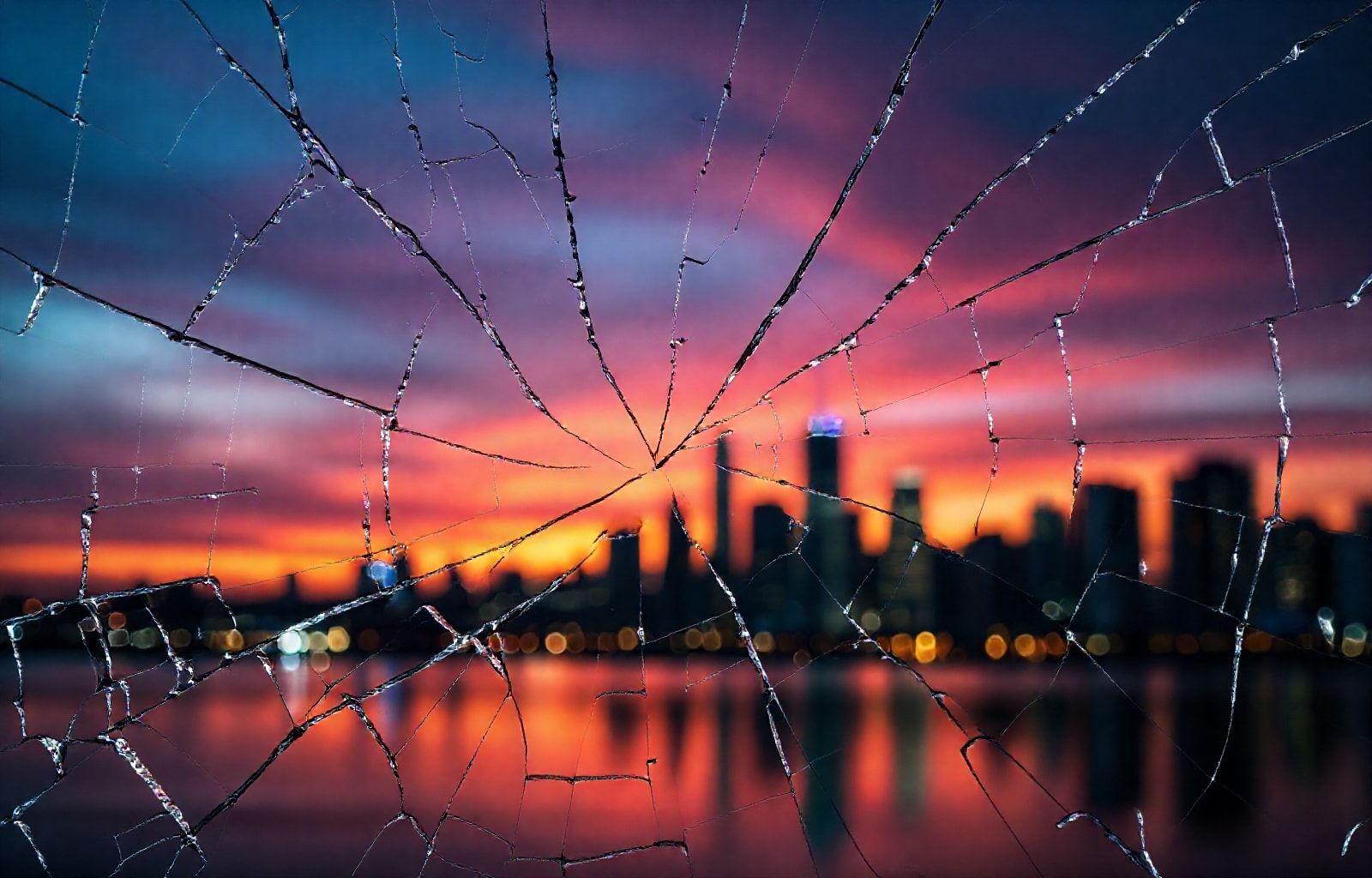 Wallpaper Cracked Screen