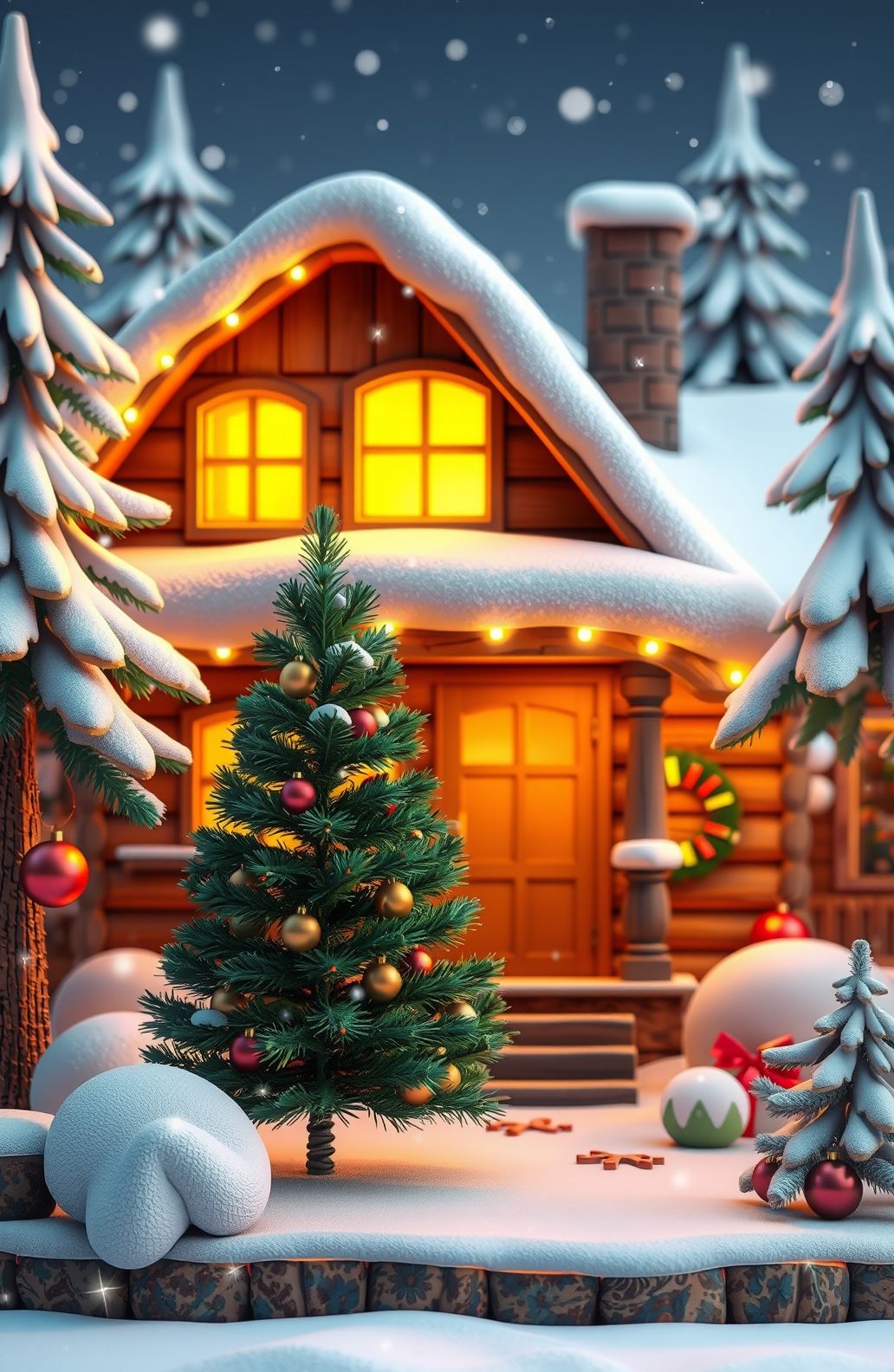 3d Christmas Wallpaper