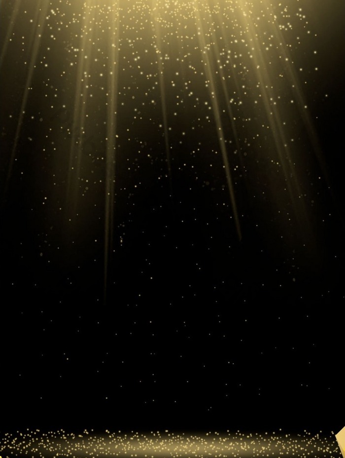 Particle Black Gold Wind Gif Background Background