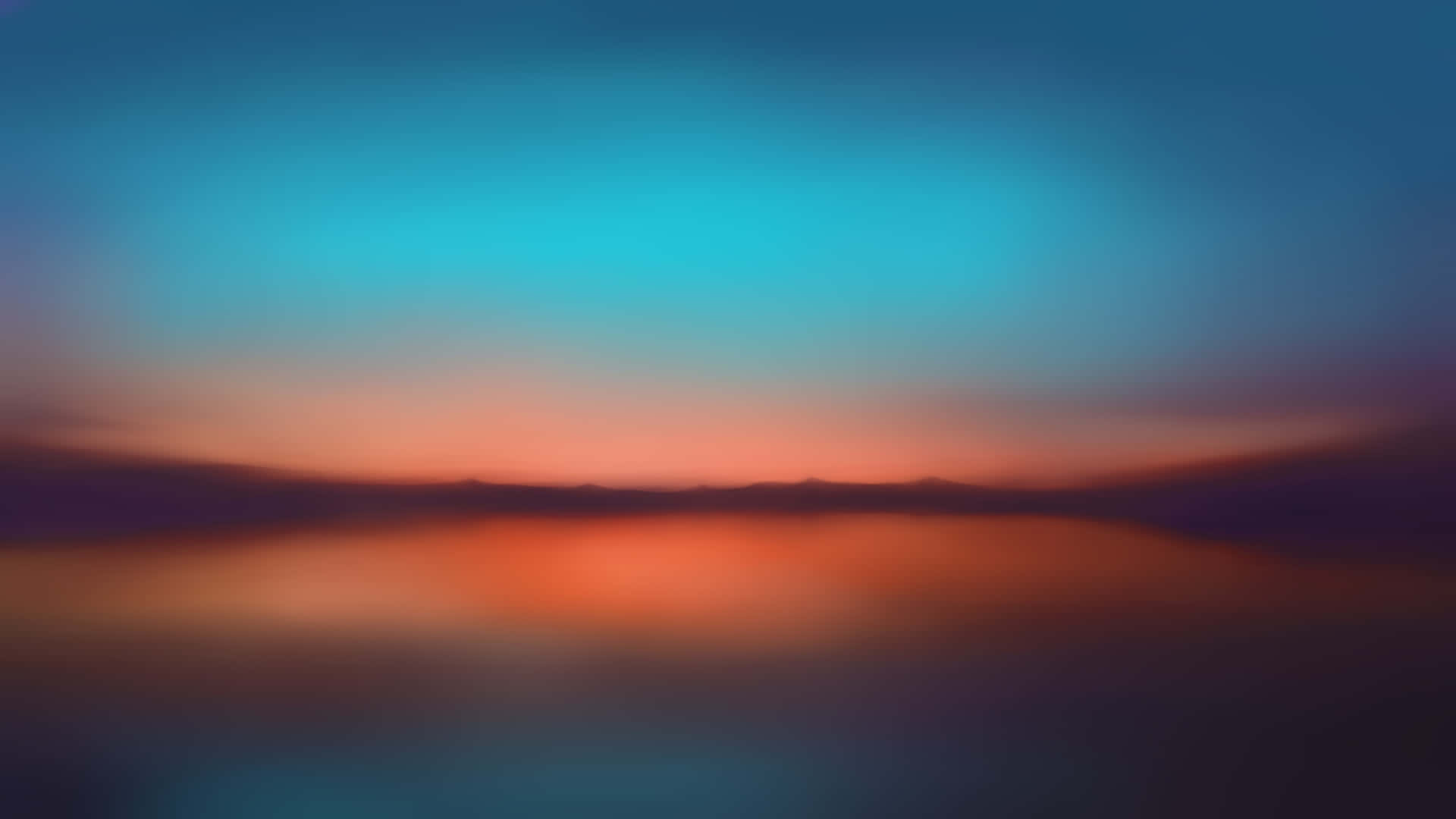 Orange And Teal Wallpaper