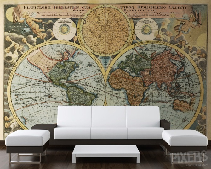 World Map Wall Murals That You Can T Pass By Indifferently