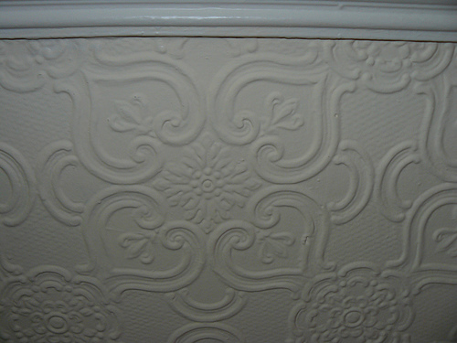 The Embossed Wallpaper In Foyer Area Explore Jeffc5000