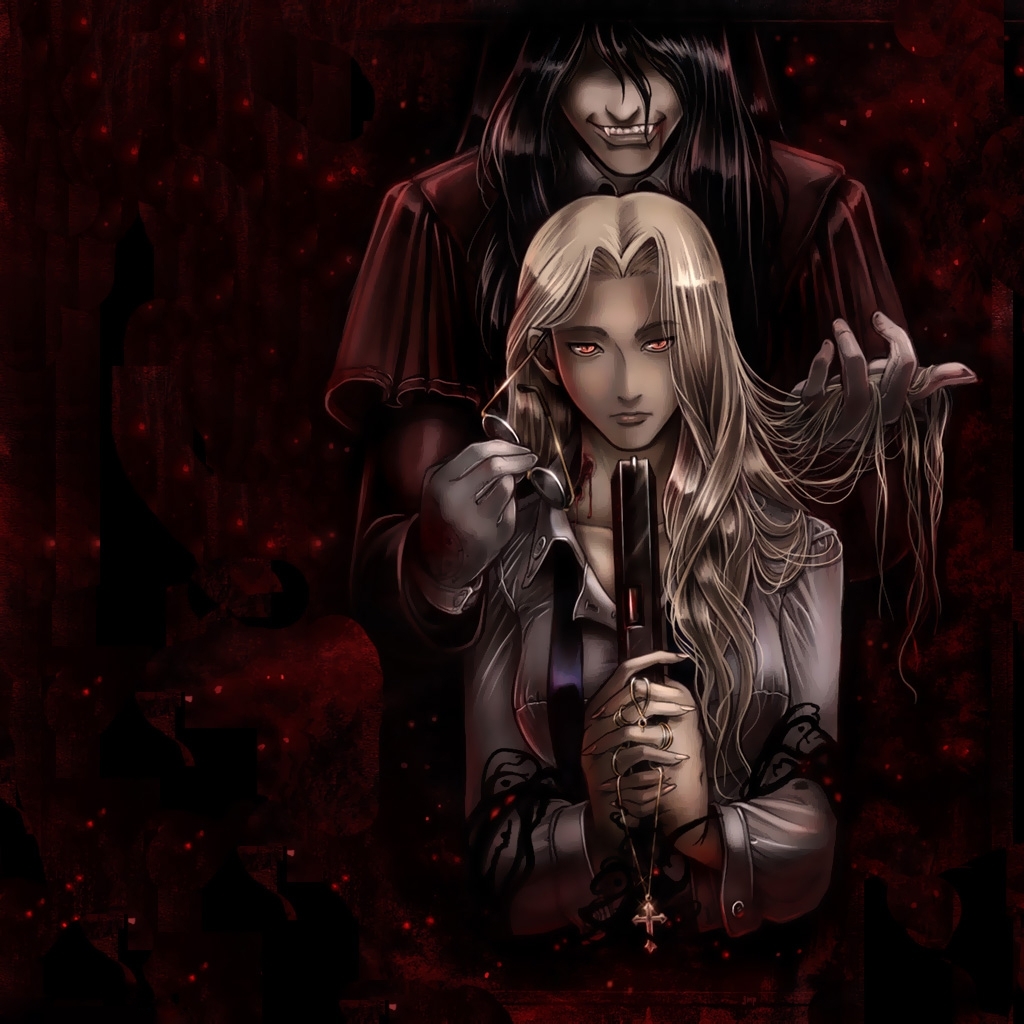 Vampires Anime Hellsing Ultimate Integra Wallpaper
