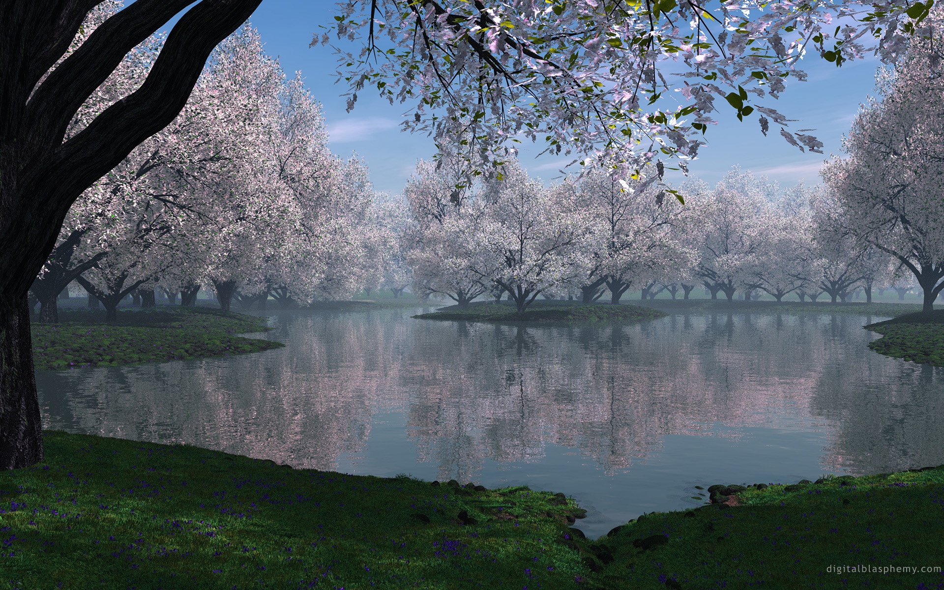Spring Wallpaper Lake Puter Beautiful Desktop