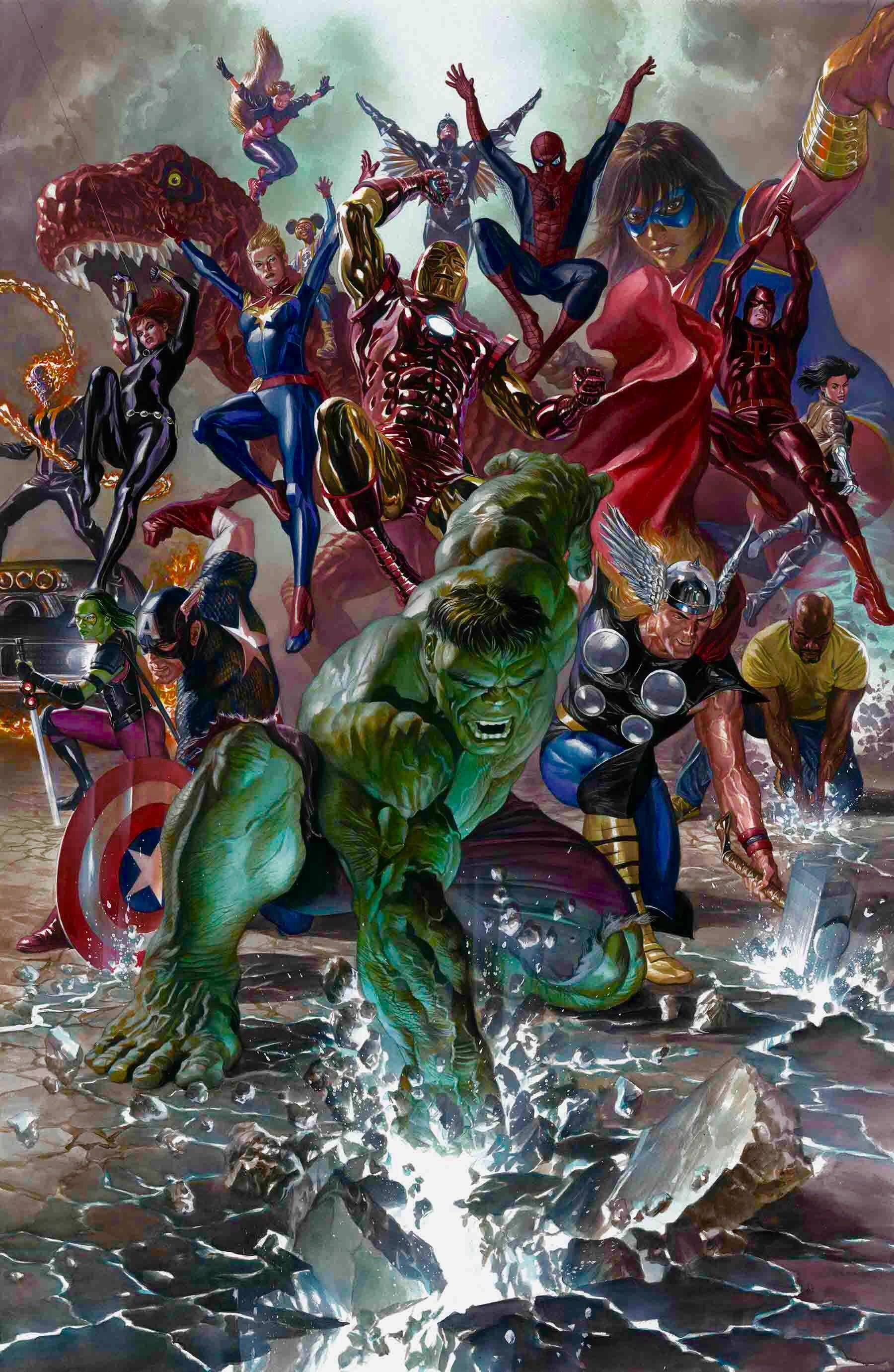 Marvel iPhone Wallpaper