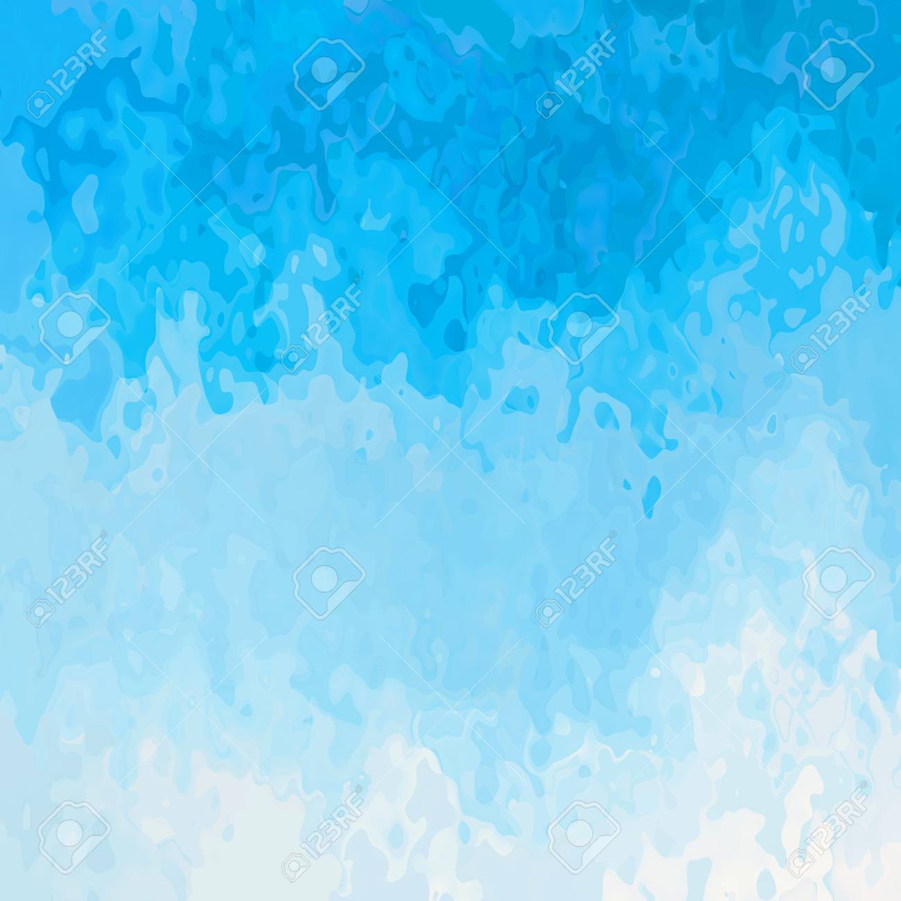 Abstract Stained Pattern Texture Square Background Sky Blue White