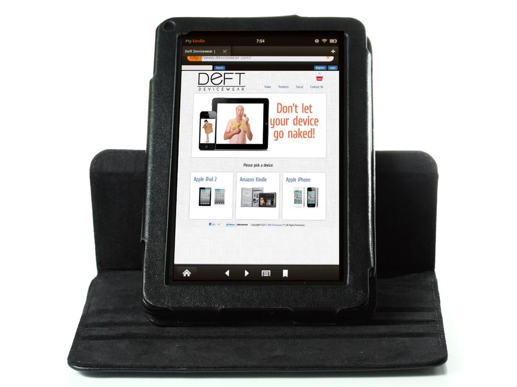 Rotating Leather Kindle Fire Case May Be More Suitable For You