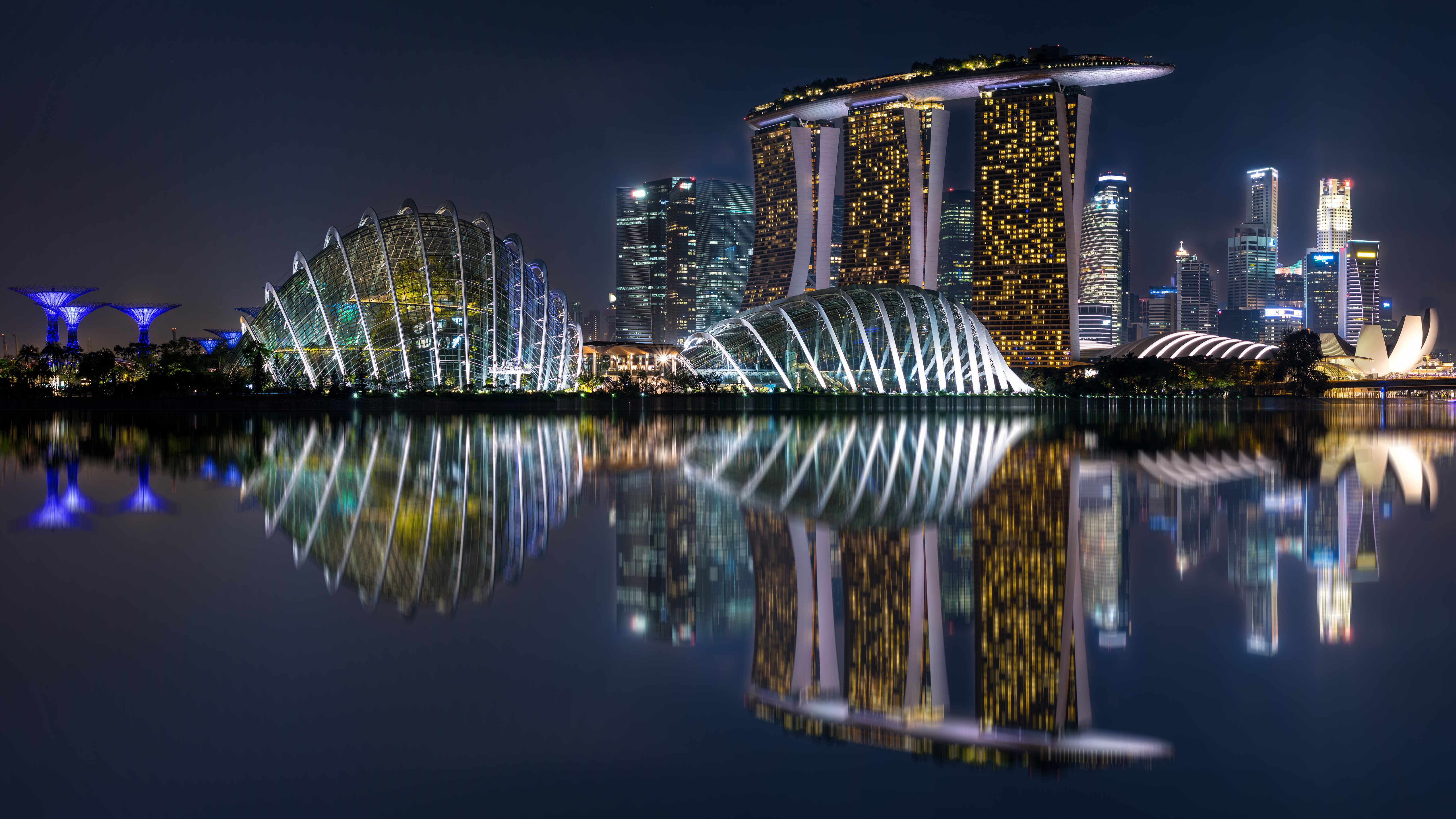 Marina Bay Singapore 5k Ultra HD Wallpaper HDwallpaperpack In