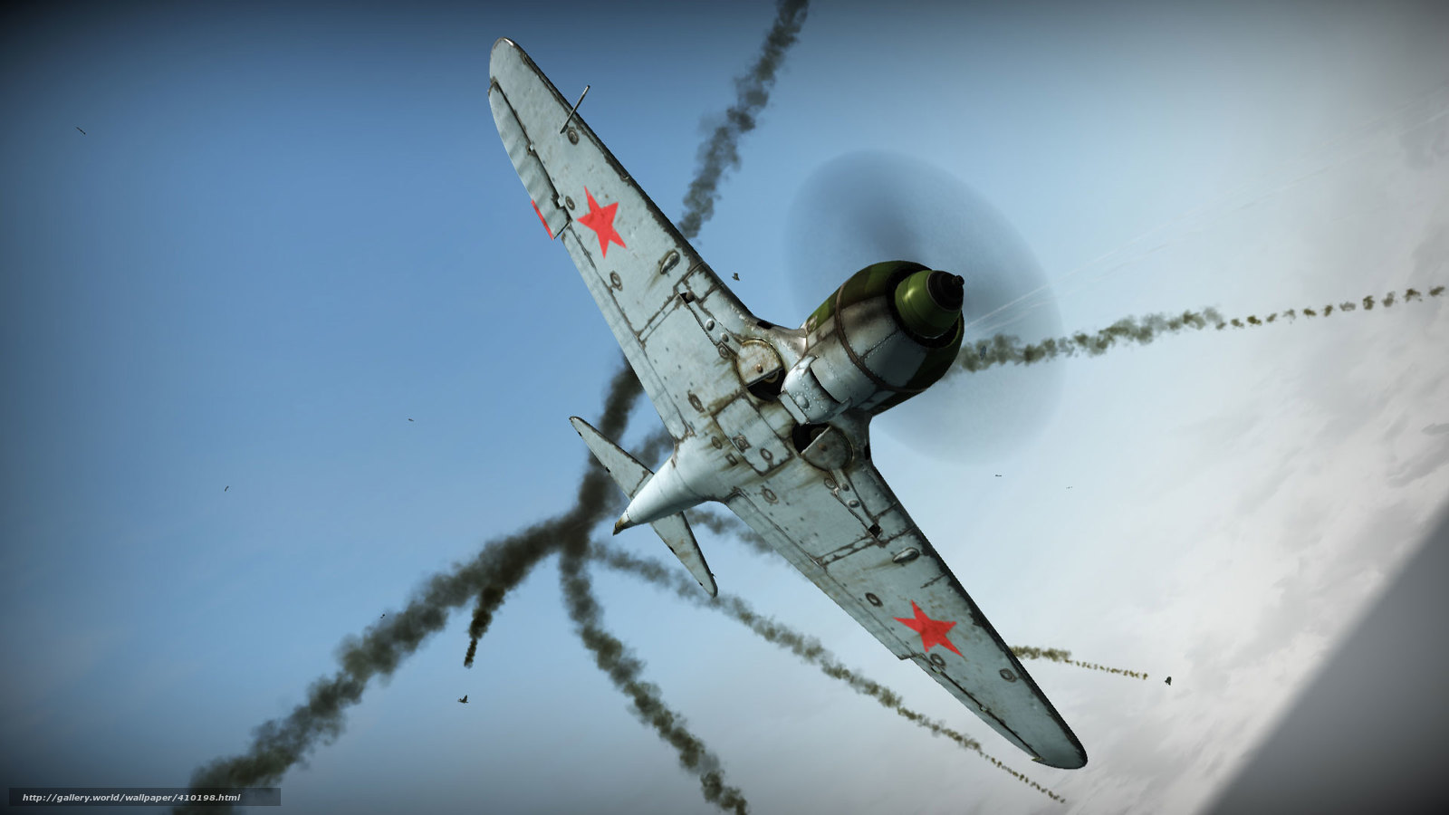 Wallpaper Game War Thunder Plane Fighter Desktop