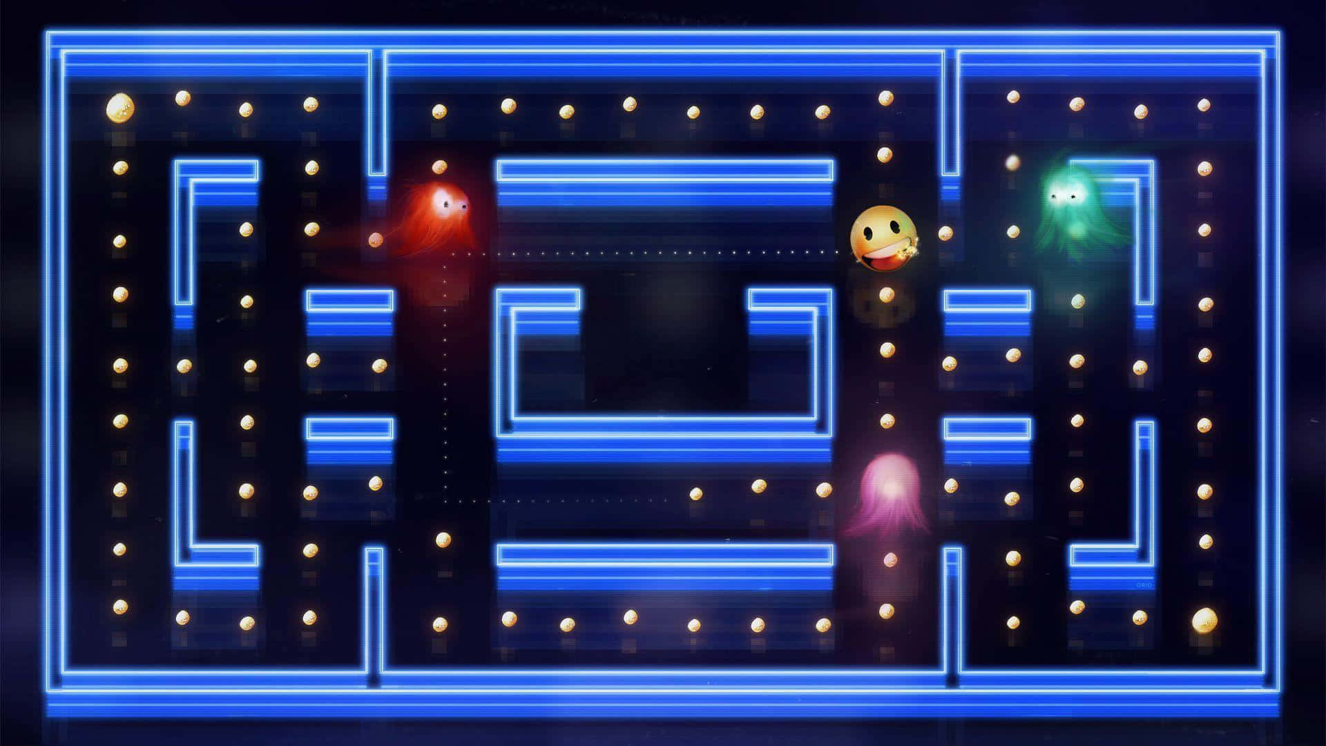 Relive The Nostalgia With HD Pacman Wallpaper