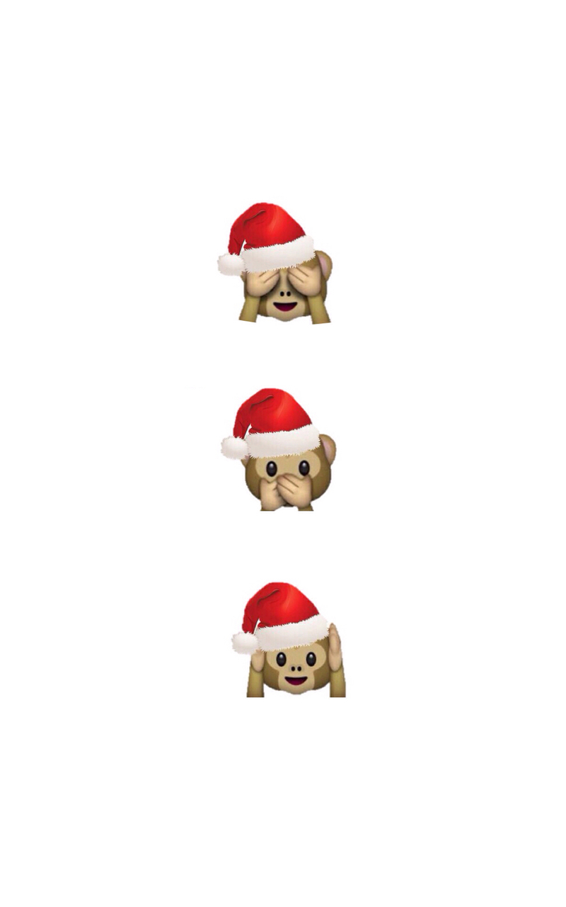 Emoji Christmas Wallpaper We Heart It