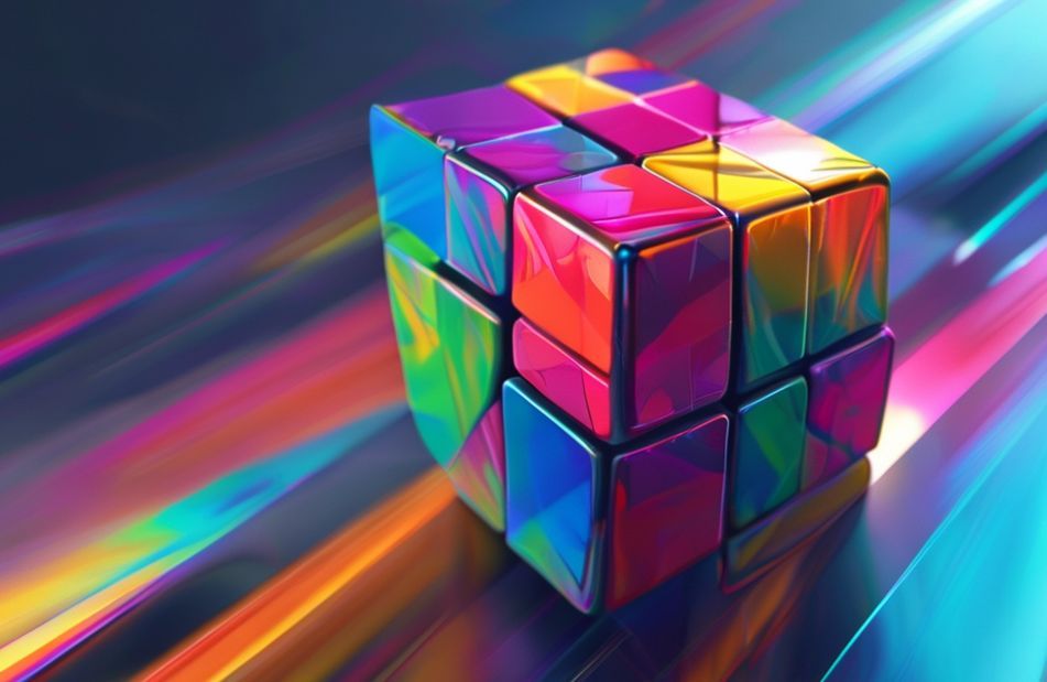 3d Wallpaper Rubix Cube