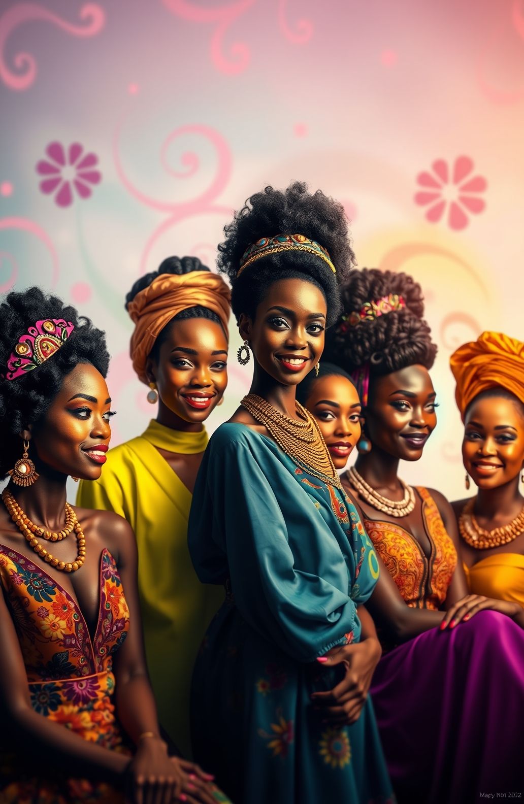 Beautiful Black Women Wallpaper