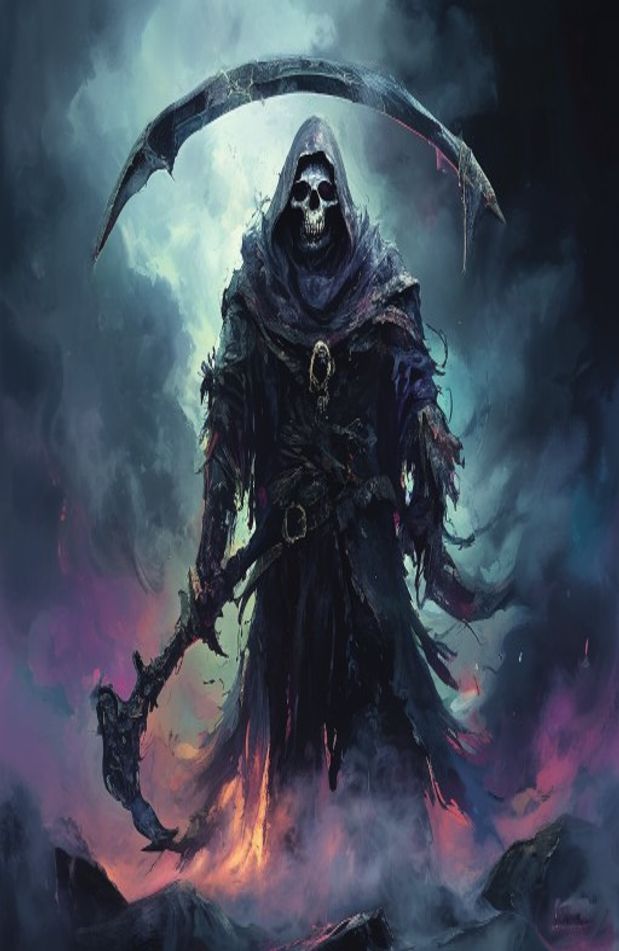Badass Grim Reaper Wallpaper