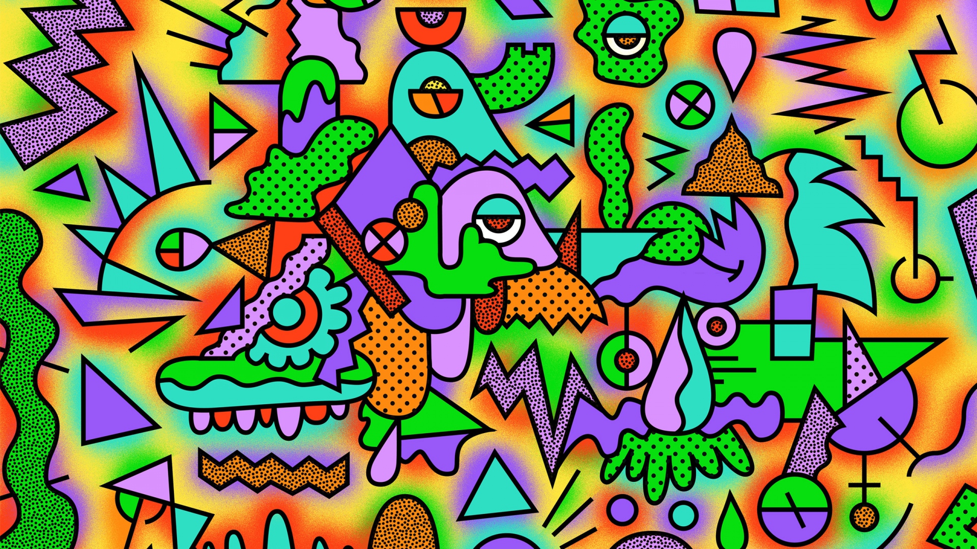 Acid Trip HD Wallpaper