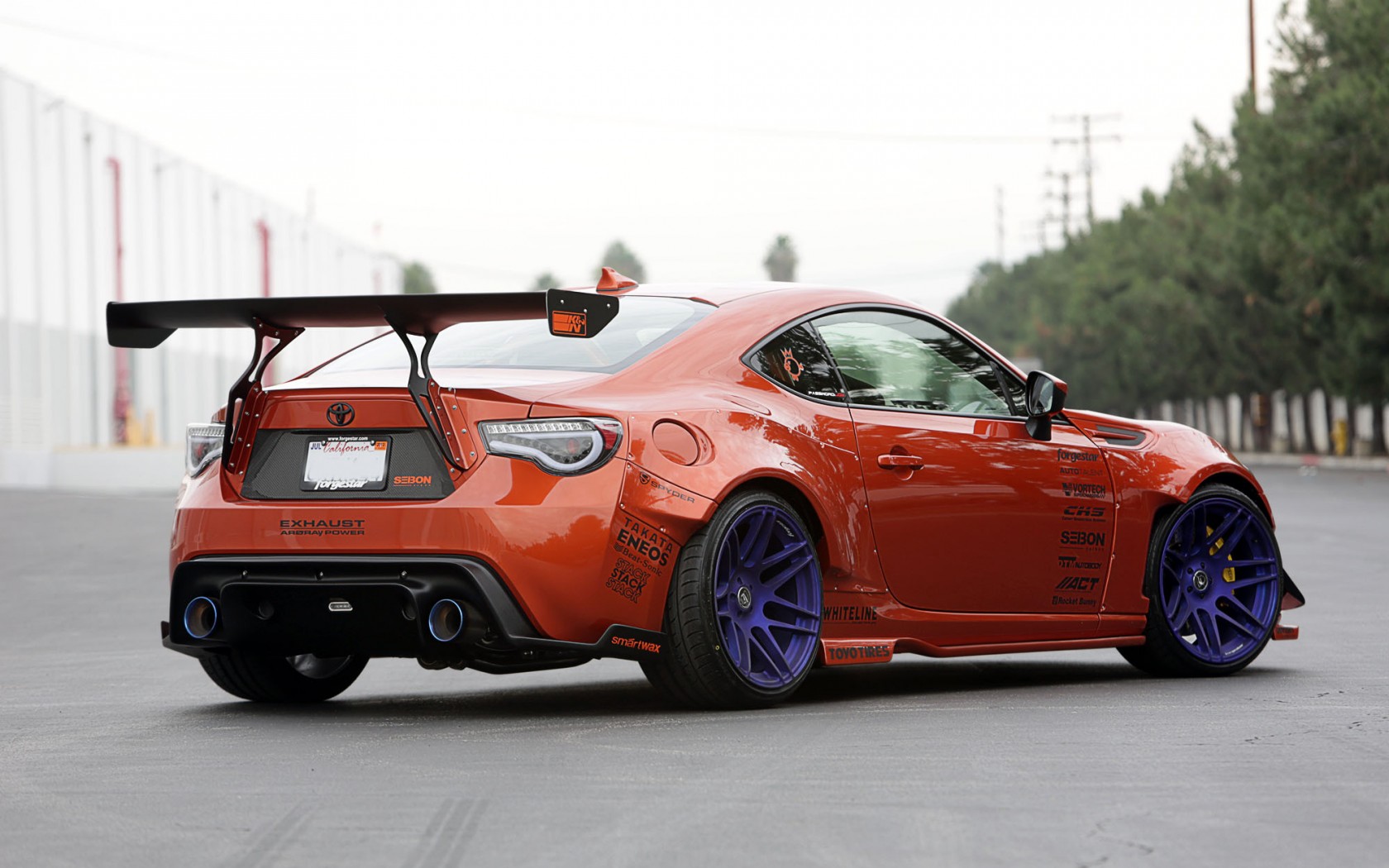 Toyota Scion Fr S Tuning Wallpaper Background