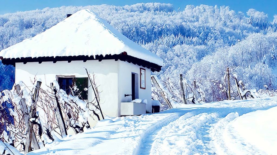 Related Pictures 3d Snowy Cottage Wallpaper