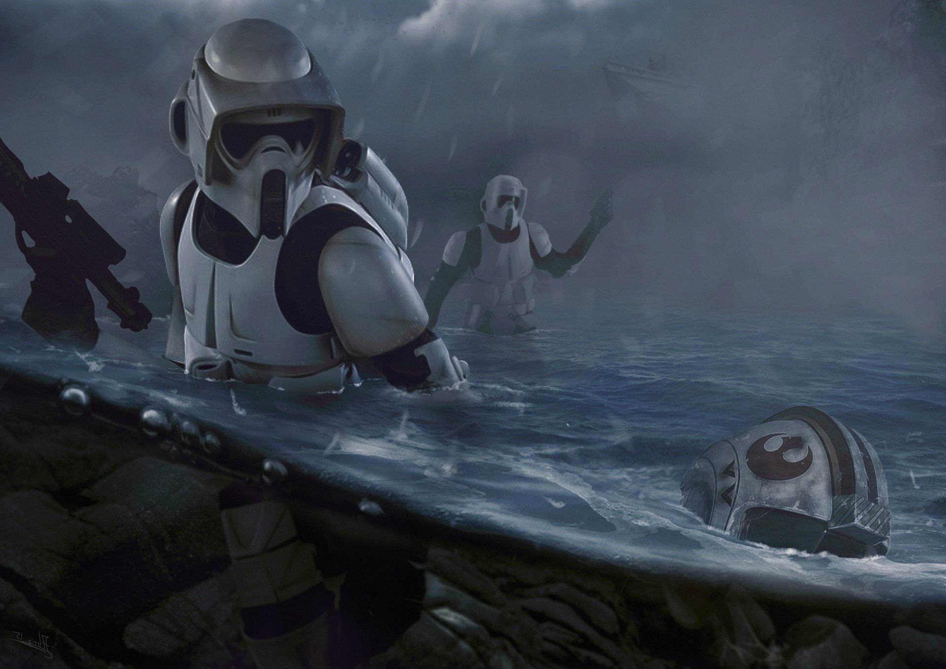Rogue One Star Wars Story Disney Futuristic Sci Fi 1rosw Wallpaper