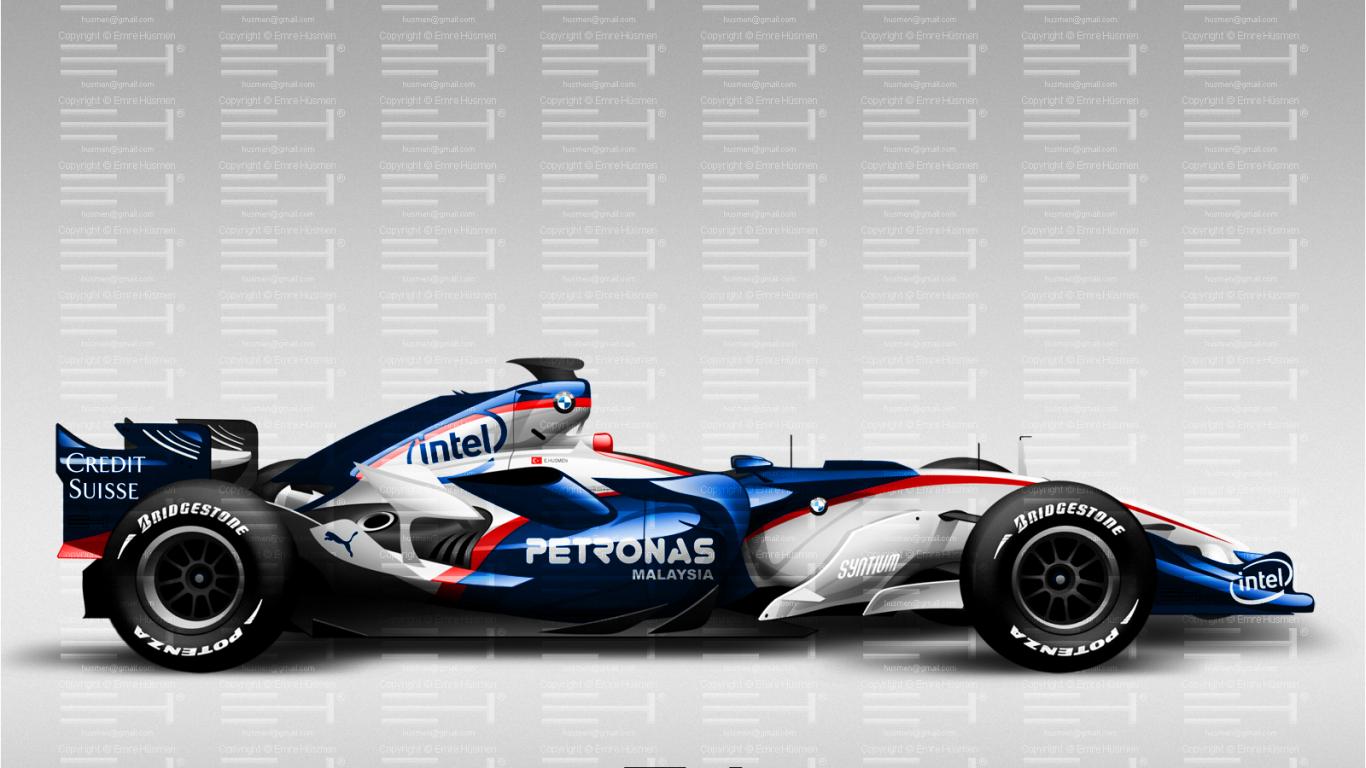 Beautiful Bmw F1 Car Wallpaper HD