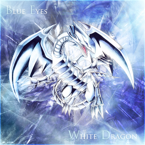 Blue Eyes White Dragon By Nawamane