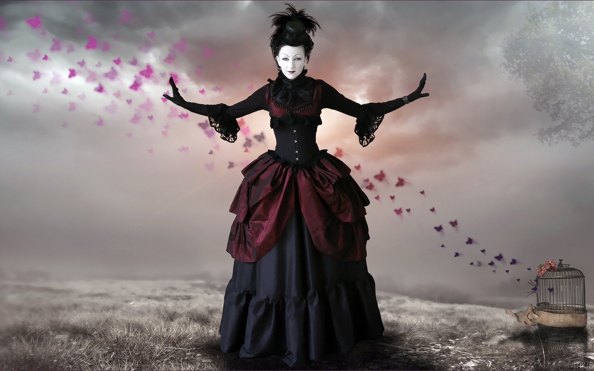 Image Gothic Witch Art Pc Android iPhone And iPad Wallpaper