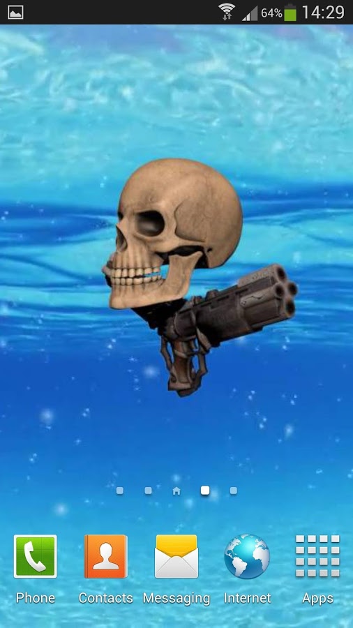 Pirate Skull Live Wallpaper Android Apps On Google Play