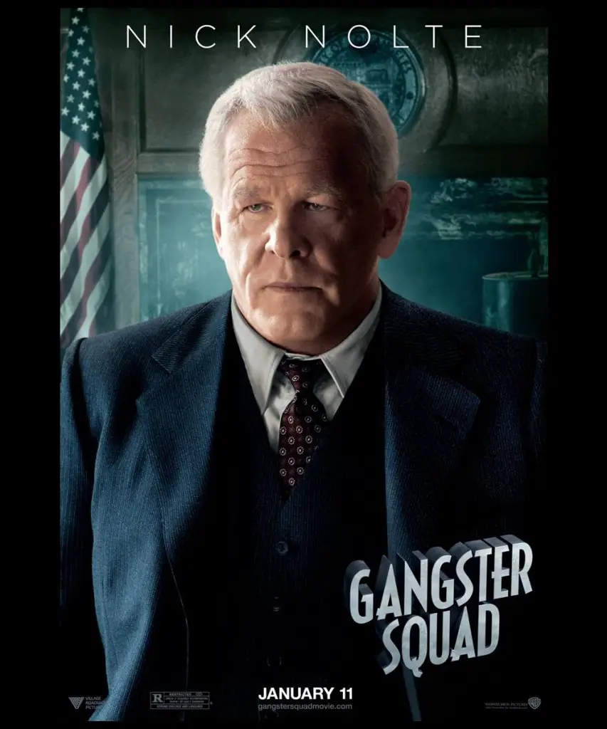 Nick Nolte In Gangster Squad Wallpaper