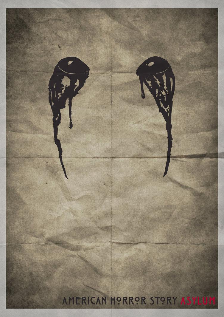 American Horror Story Asylum Minimalist Poster By Zombiku On