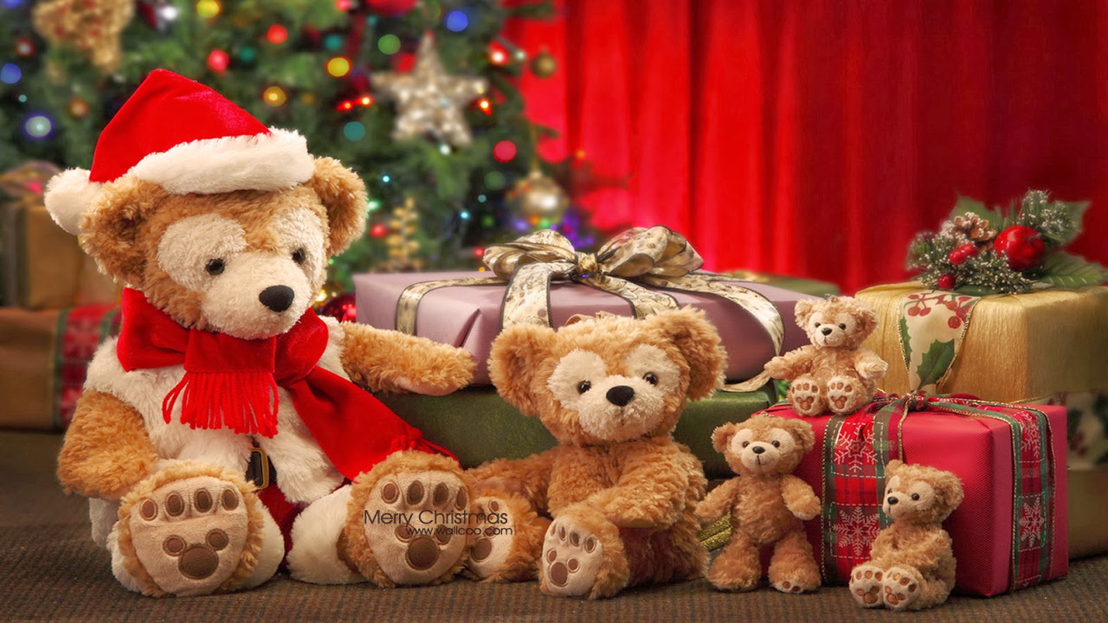 New Year And Merry Christmas Gifts HD Wallpaper Pictures Image