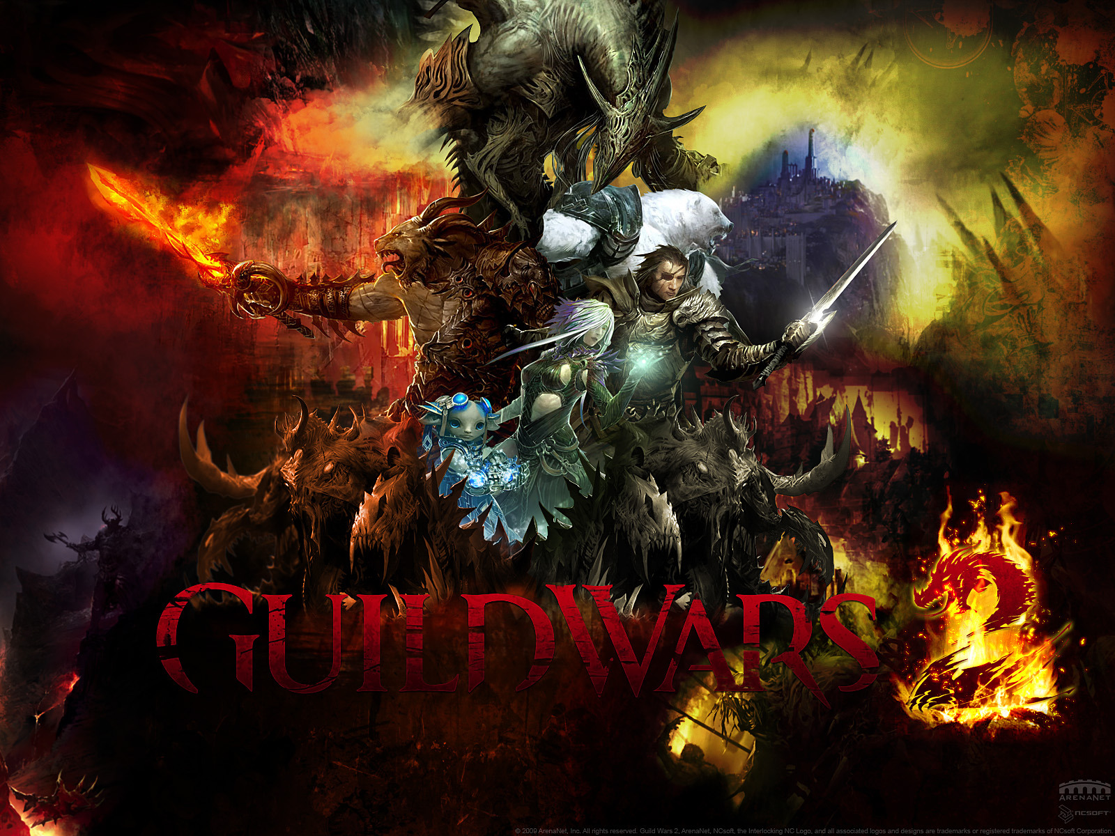 Guild Wars Uping Fantasy Rpg Games