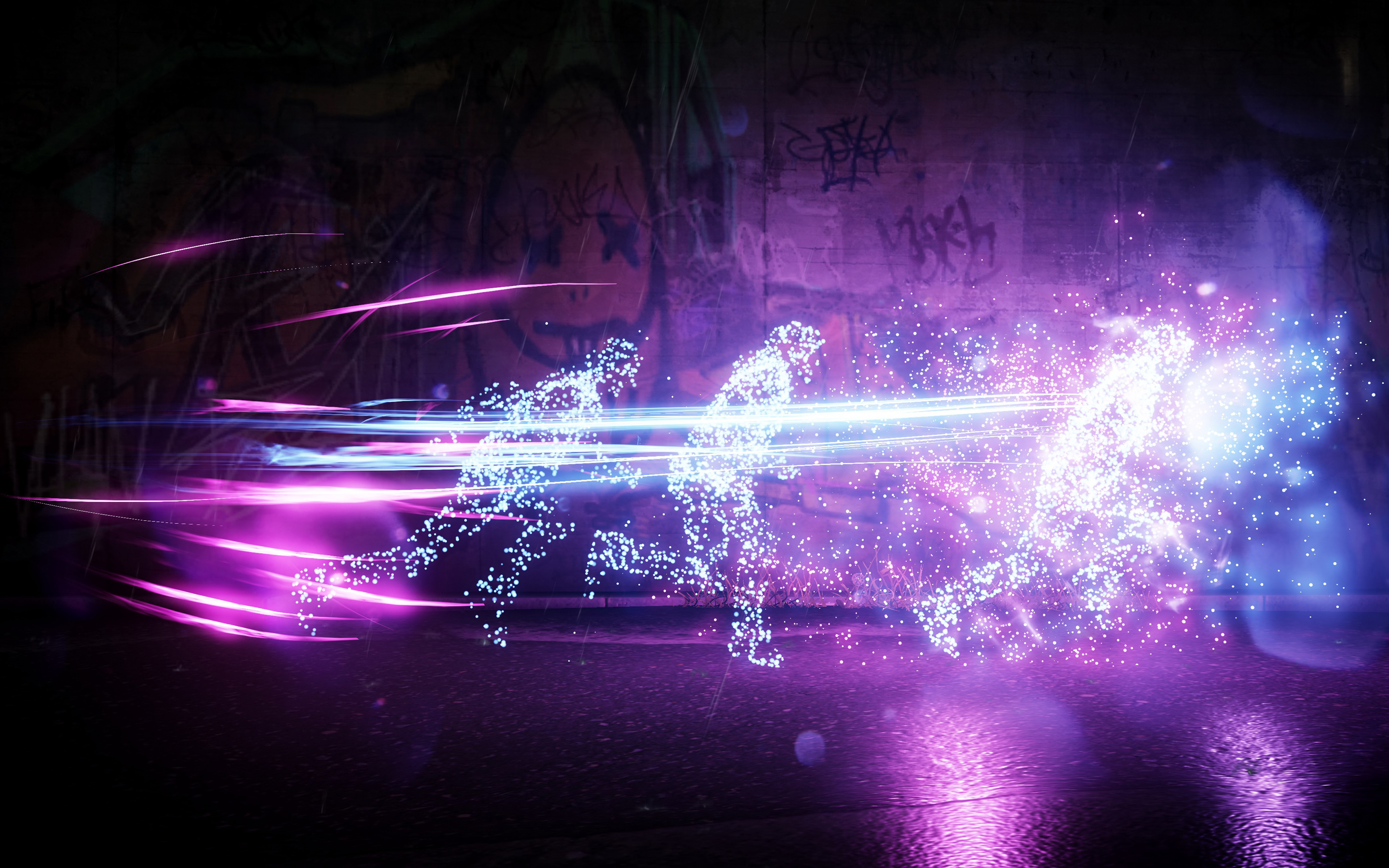 Infamous Second Son Neon HD Wallpaper