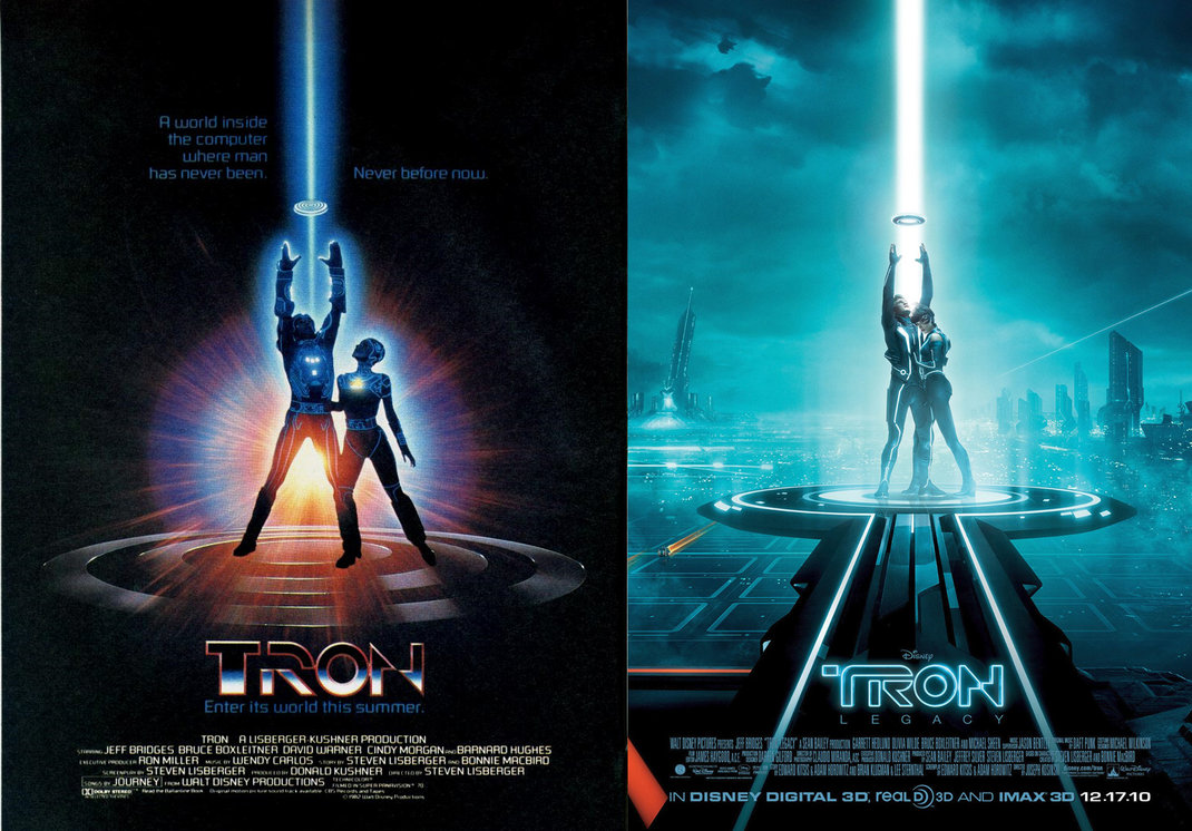 Tron 1982 to 2010 2 by fuckiller on