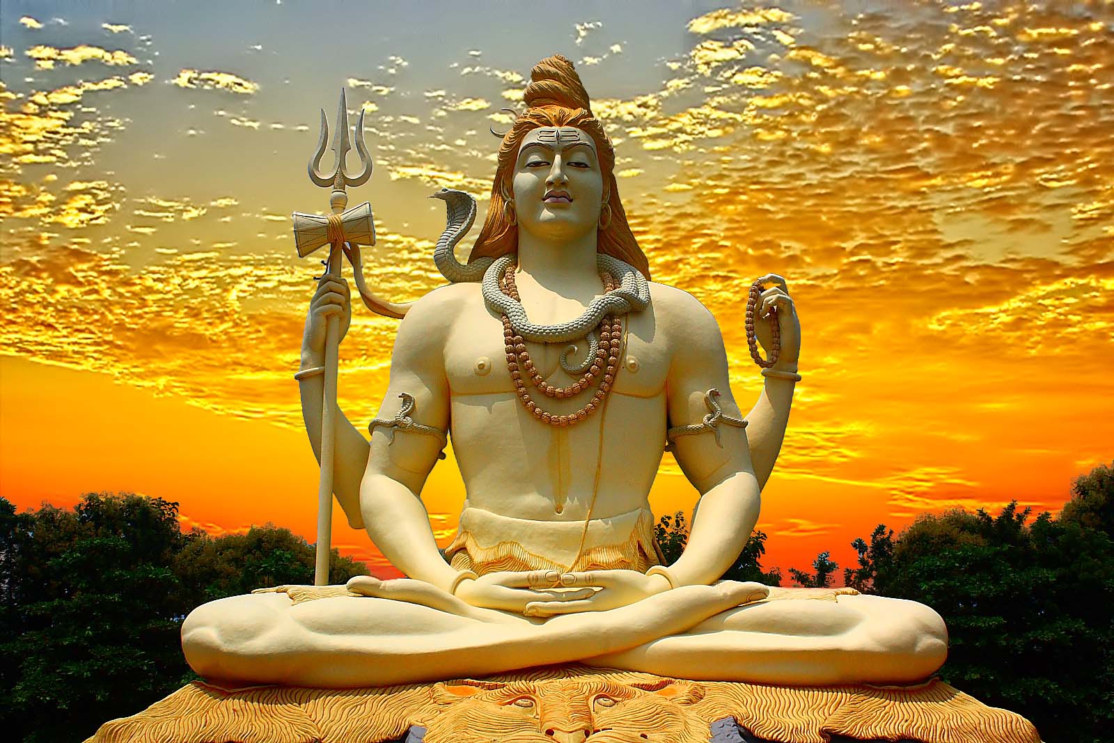 Free download Lord Shiva Sunsetsky HD Wallpapers Full HD Wallpaper for