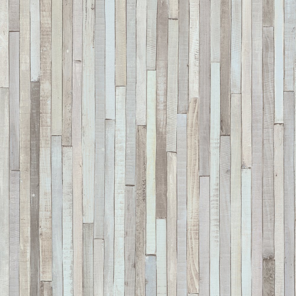 Rasch Portfolio Wooden Panel Striped Cabin Wood Vinyl Wallpaper