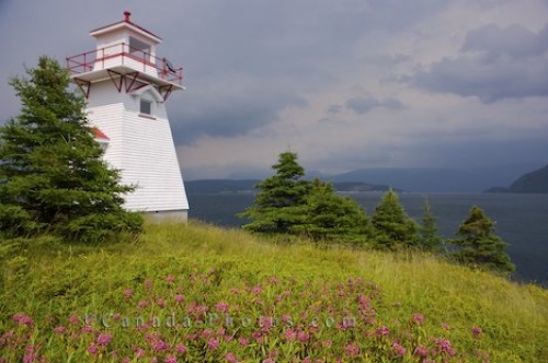 Newfoundland Lighthouse Scenery Woody Point Photo Travel Idea